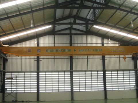 เครนไฟฟ้า 10 ตัน แบบรางบน